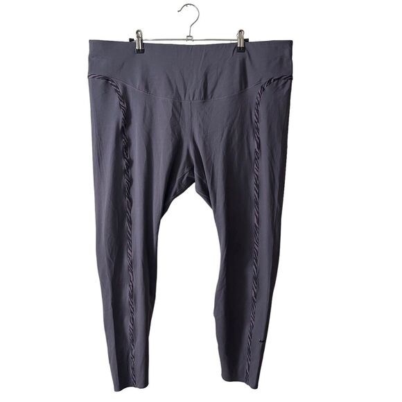 Nike Plus 3X Leggings Fast Mid Rise 7/8 Length Activewear Workout Purple - Picture 1 of 11
